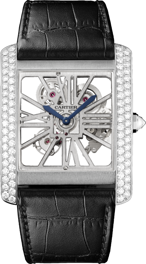 Copy Cartier Tank MC Squelette Diamonds Watches
