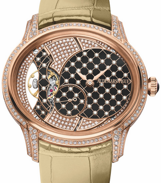 Audemars Piguet Millenary Diamond Fake Watches For Women