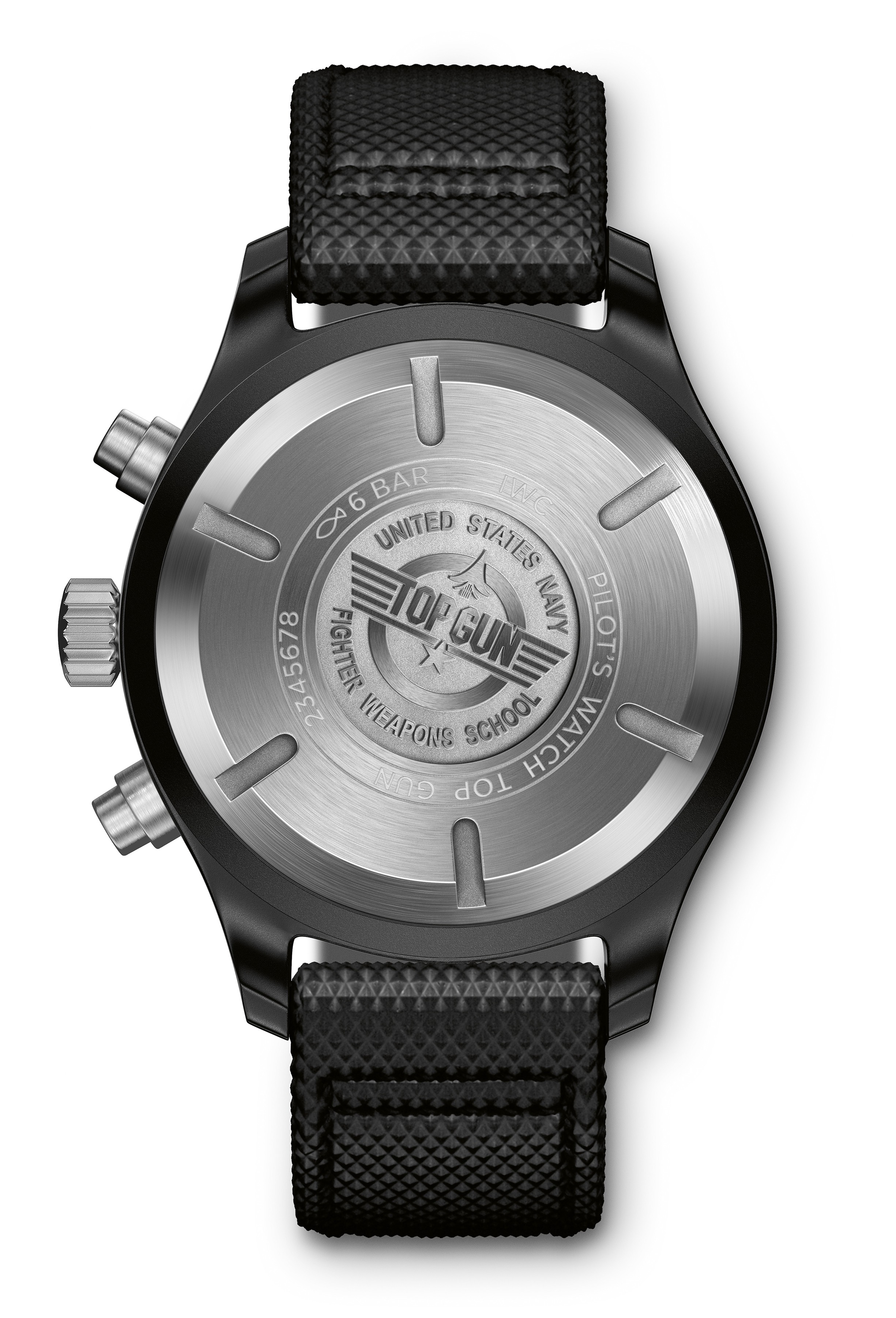 Cheap Fashionable IWC Top Gun Naval Air Force Pilots Chronograph Replica Watches For Men (3)