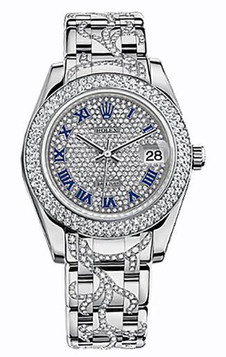 Excellent reproduction watches are creatively set with diamonds.