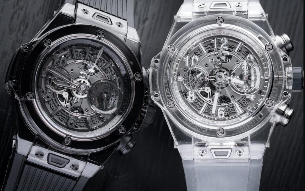 Novel replication watches show white and black forms.