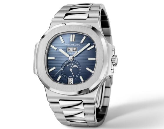 The steel Patek Philippe Nautilus is much more popular than other gold models.