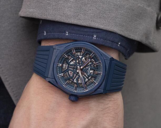 The Zenith Defy is with technological and futuristic sense.